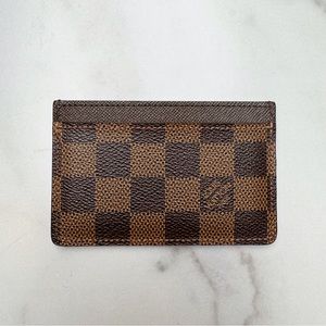 Louis Vuitton Card Holder in Damier Ebene